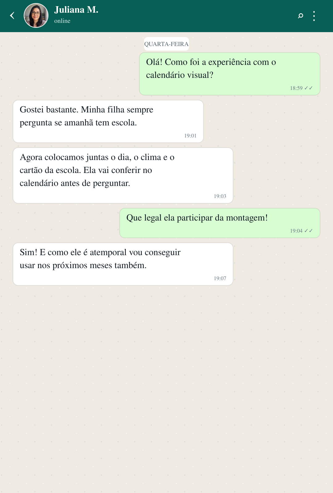 Depoimento no WhatsApp 3